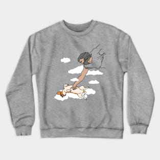 God loves doggy Crewneck Sweatshirt